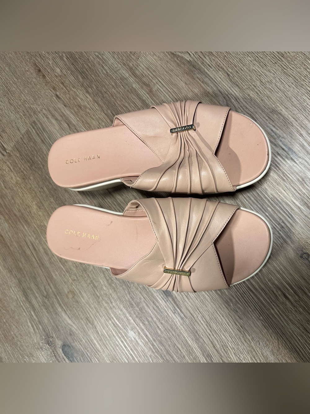Cole Haan Women's Pink Slip-On Shoe 8.5